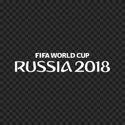 2018 FIFA World Cup white logo