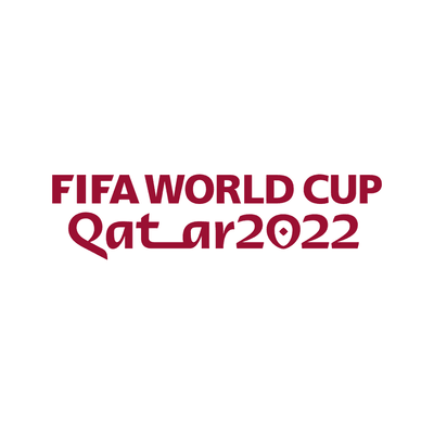 2022 FIFA World Cup logo on white background