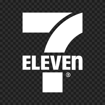7-Eleven white logo
