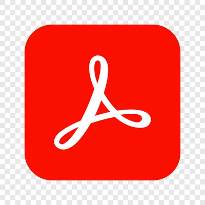 Adobe Acrobat logo transparent PNG