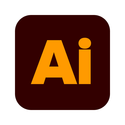 Adobe Illustrator logo on white background