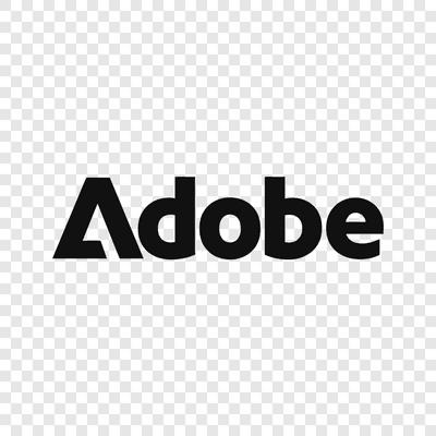 Adobe black logo
