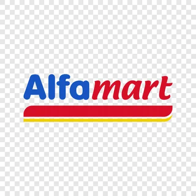 Alfamart logo transparent PNG