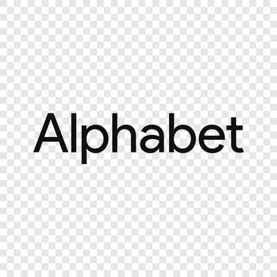 Alphabet Inc. black logo