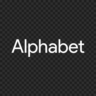 Alphabet Inc. white logo