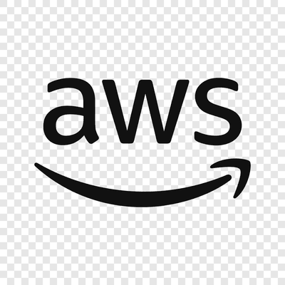 Amazon Web Services black logo