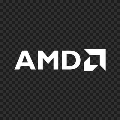AMD white logo