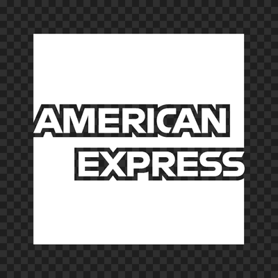 Logo American Express putih