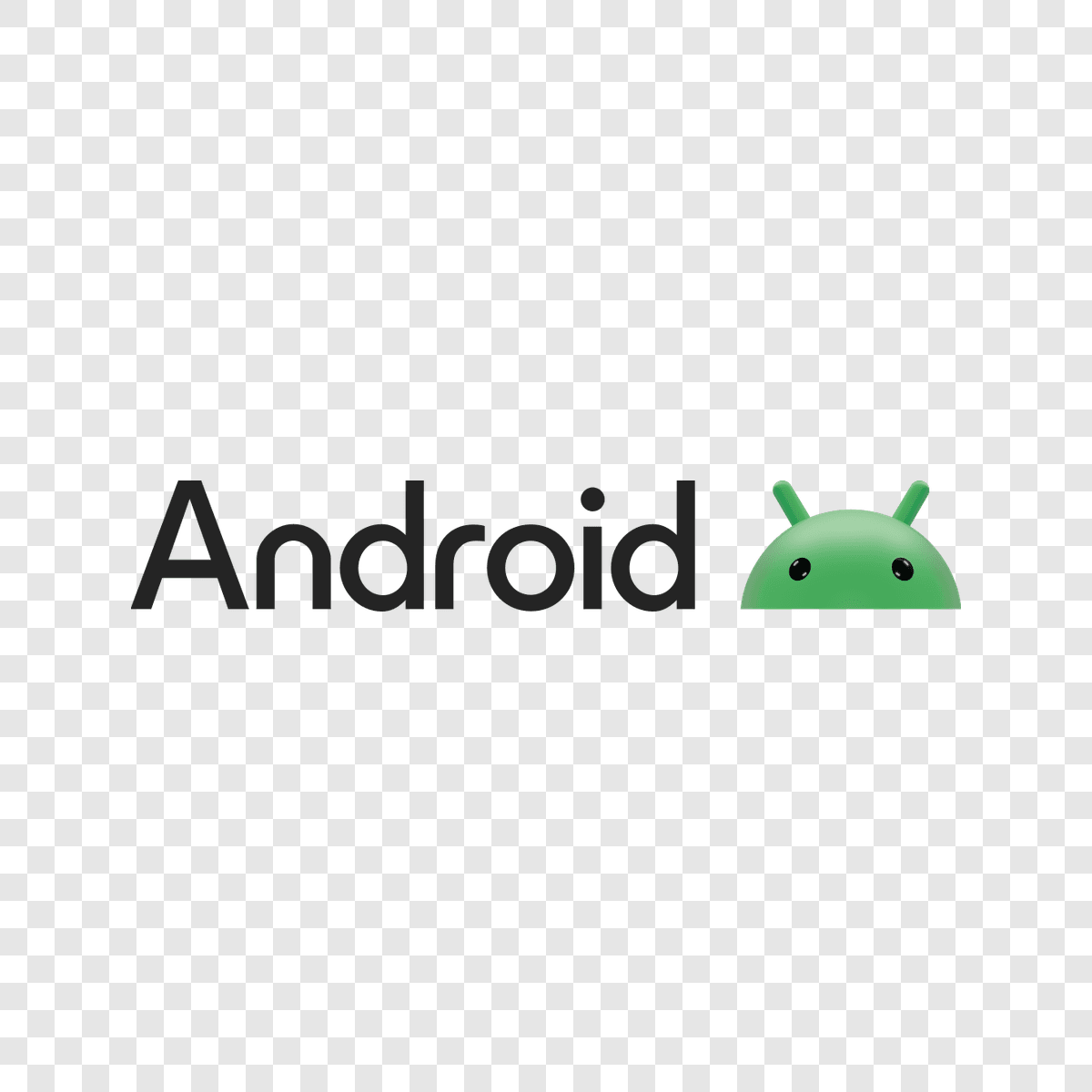 Android logo transparent PNG