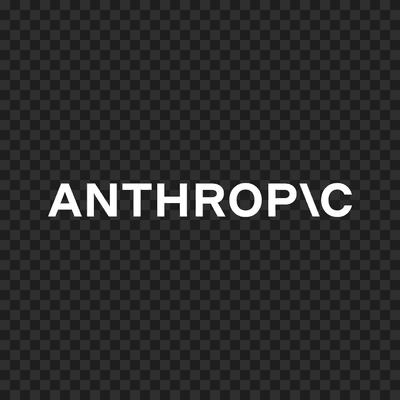 Anthropic white logo