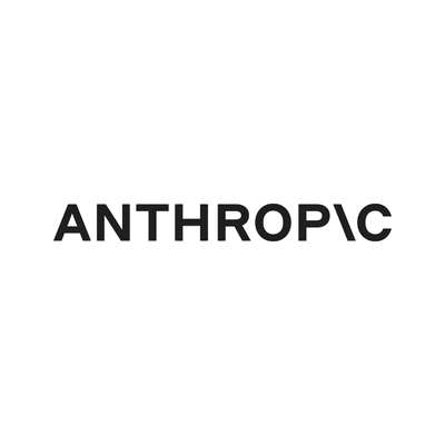 Anthropic logo on white background