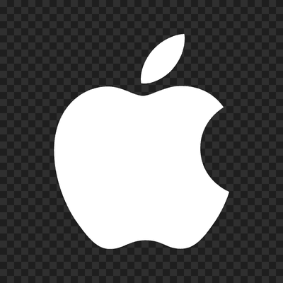 Apple Inc. white logo