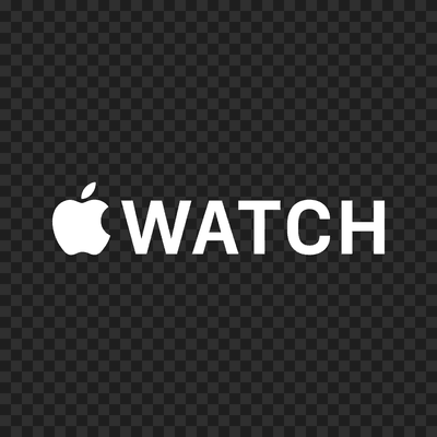 Apple Watch white logo