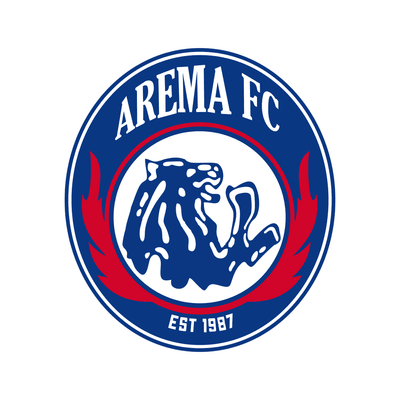 Logo Arema FC latar putih