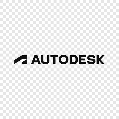 Logo Autodesk hitam