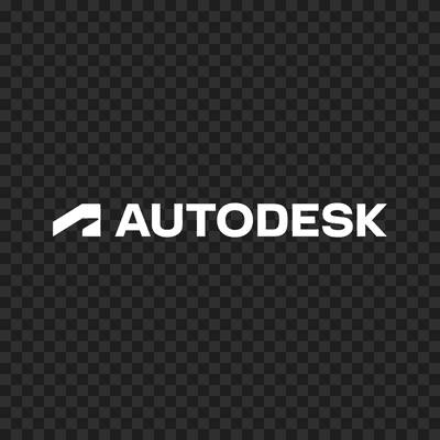 Logo Autodesk putih