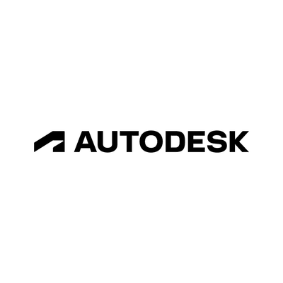 Logo Autodesk latar putih