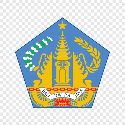 Bali Province logo transparent PNG