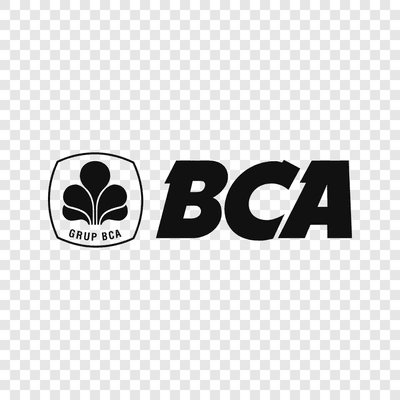 Logo Bank Central Asia hitam