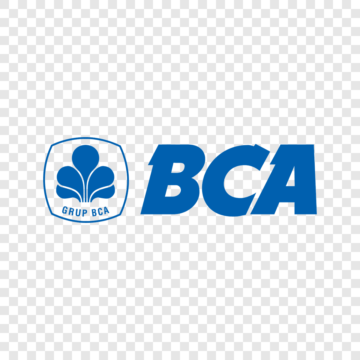 Logo Bank Central Asia PNG transparan