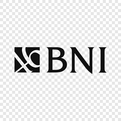 Logo Bank Negara Indonesia hitam