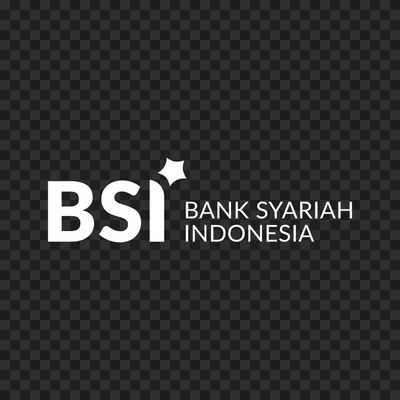 Logo Bank Syariah Indonesia putih