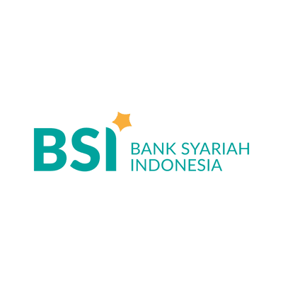 Logo Bank Syariah Indonesia latar putih