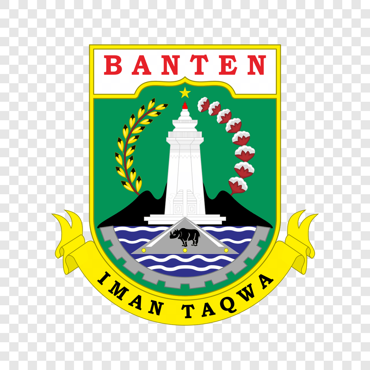 Banten Province logo transparent PNG