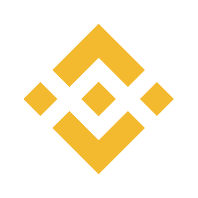 Binance logo on white background