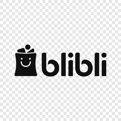 Blibli black logo