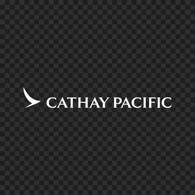 Cathay Pacific white logo
