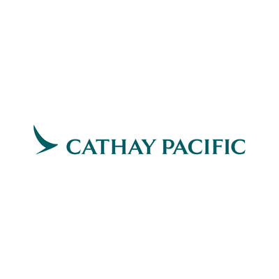 Cathay Pacific logo on white background