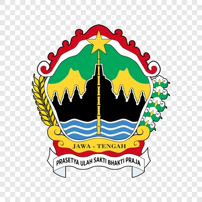 Central Java Province logo transparent PNG