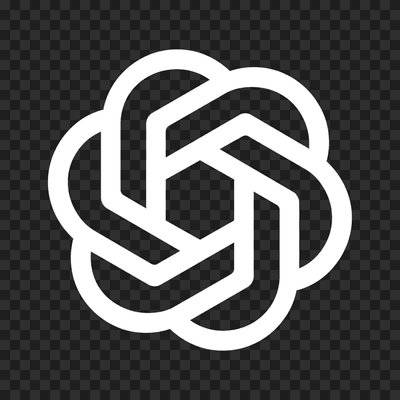 ChatGPT white logo