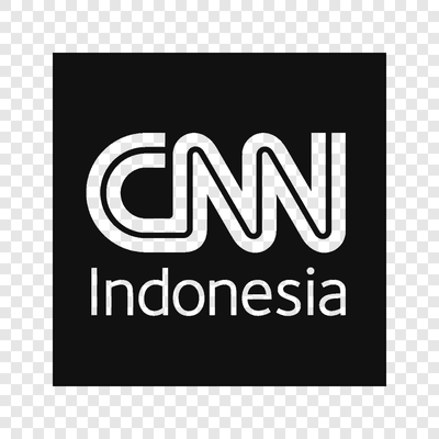CNN Indonesia black logo