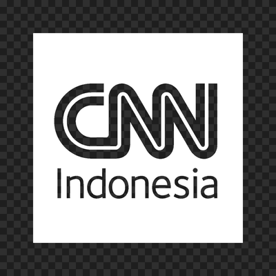 CNN Indonesia white logo