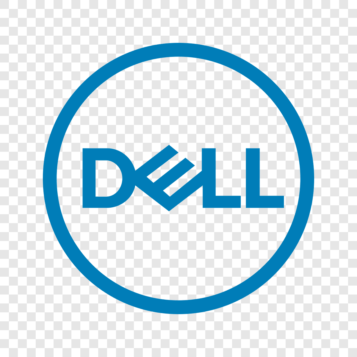 Dell logo transparent PNG