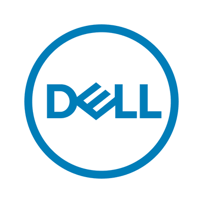 Dell logo on white background