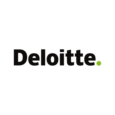 Deloitte logo on white background