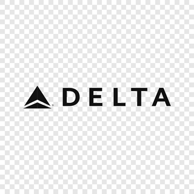 Logo Delta Air Lines hitam