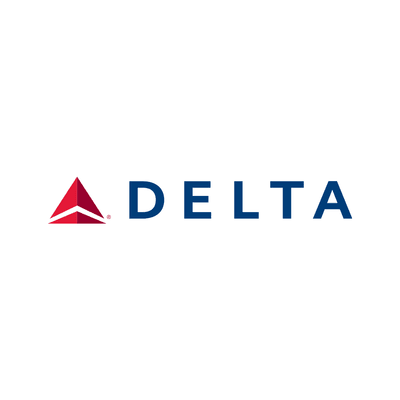 Logo Delta Air Lines latar putih