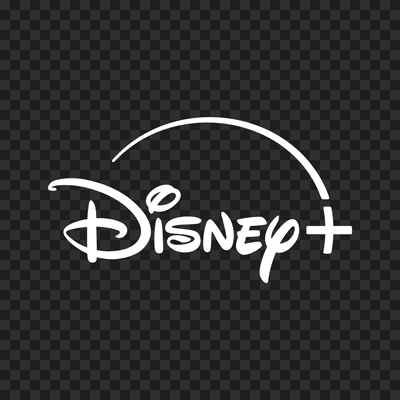 Disney+ white logo