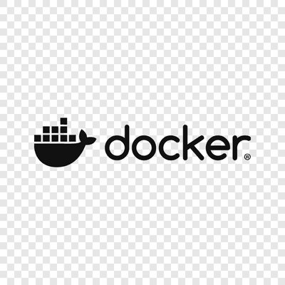 Docker black logo