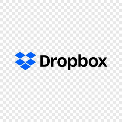 Dropbox logo transparent PNG