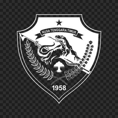 East Nusa Tenggara Province white logo