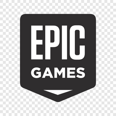 Epic Games logo transparent PNG