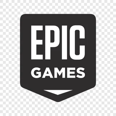 Epic Games logo transparent PNG