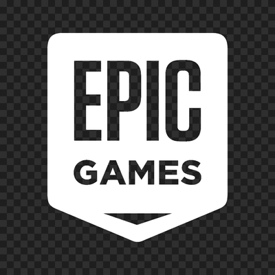 Epic Games white logo