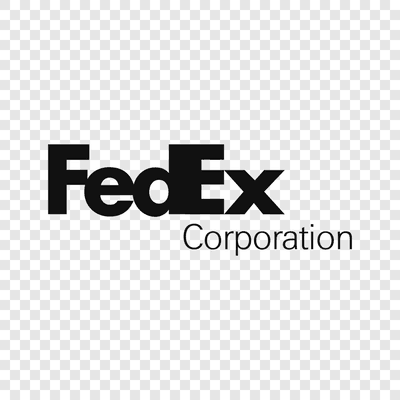 FedEx black logo