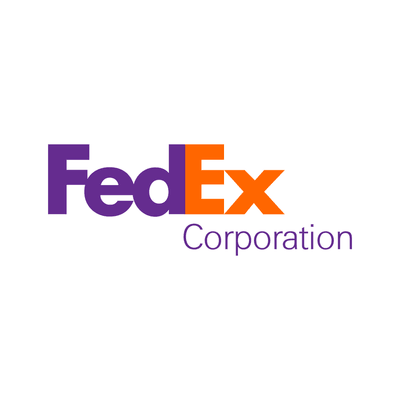 FedEx logo on white background